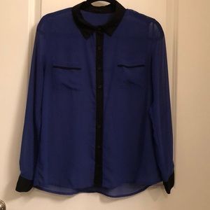 Blue blouse